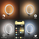 Philips Hue White and Color Ambiance Aplique de pared Sana blanco RGBW 20W 1400lm 34340500