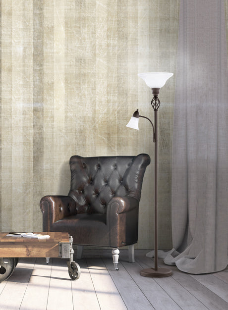 Lámpara de pie Trio Rustica LED rusty 3000K 180cm 4602021-24
