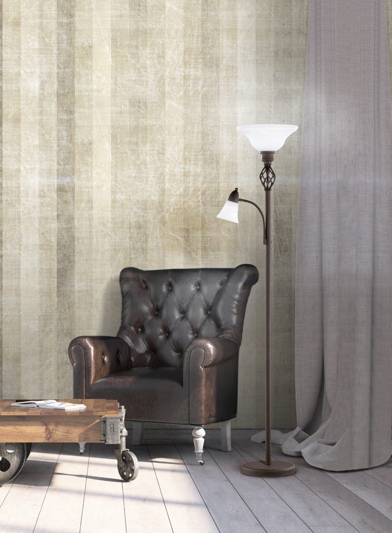 Lámpara de pie Trio Rustica LED rusty 3000K 180cm 4602021-24