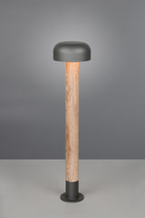 Baliza de exterior Trio Fraser LED wood imitation 3000K IP54 84,5cm 462560135