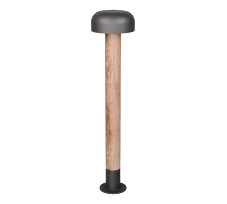 Baliza de exterior Trio Fraser LED wood imitation 3000K IP54 84,5cm 462560135