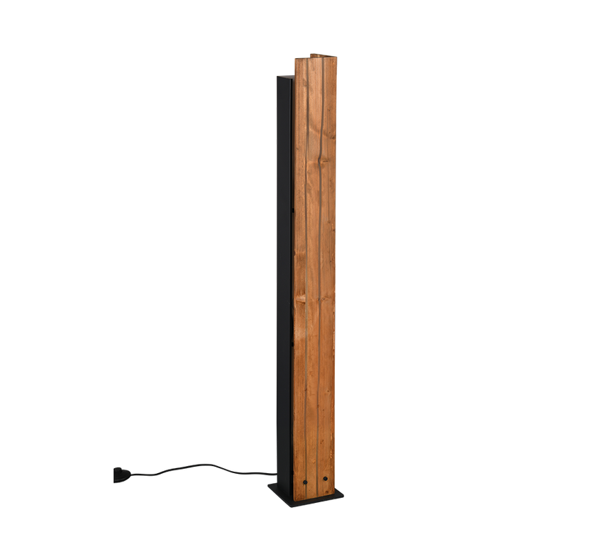 Lámpara de pie Trio Karuni LED natural finish 2700K 121cm 463300330