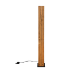 Lámpara de pie Trio Karuni LED natural finish 2700K 121cm 463300330