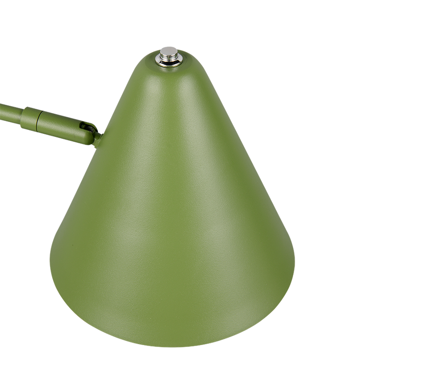 Lámpara de pie Trio Cosima LED green 2700K 126,5cm 463900115