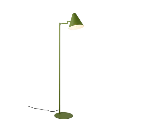 Lámpara de pie Trio Cosima LED green 2700K 126,5cm 463900115