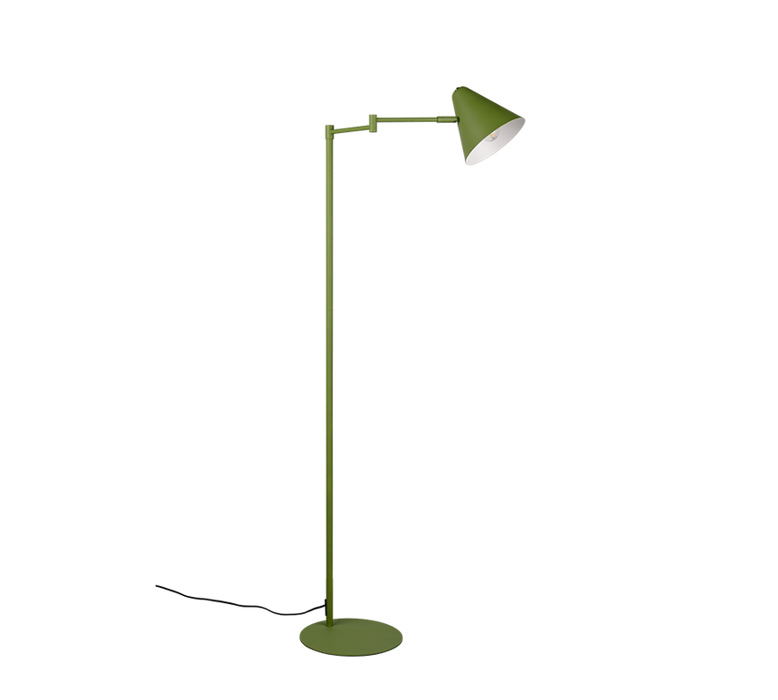 Lámpara de pie Trio Cosima LED green 2700K 126,5cm 463900115