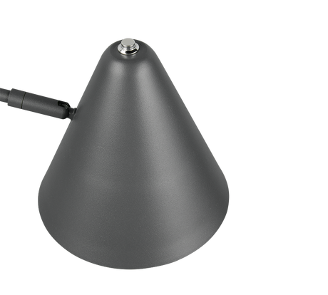 Lámpara de pie Trio Cosima LED antracita 2700K 126,5cm 463900142