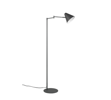 Lámpara de pie Trio Cosima LED antracita 2700K 126,5cm 463900142
