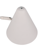 Lámpara de pie Trio Cosima gris cálido 126,5cm 463900176
