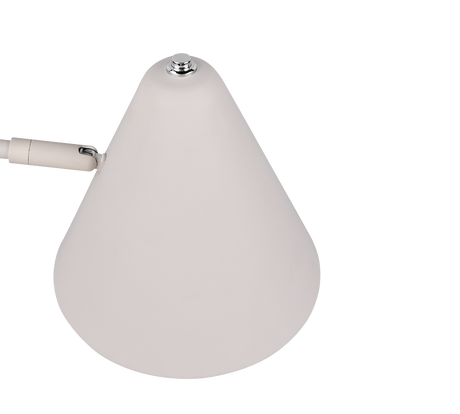 Lámpara de pie Trio Cosima LED gris cálido 2700K 126,5cm 463900176