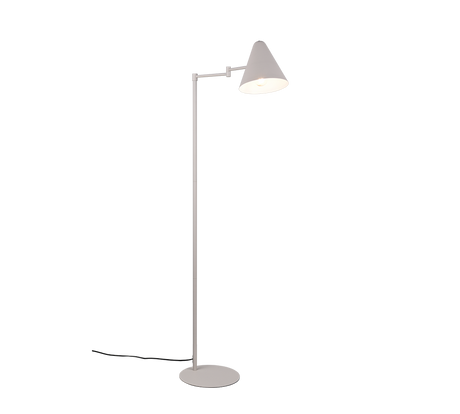 Lámpara de pie Trio Cosima LED gris cálido 2700K 126,5cm 463900176