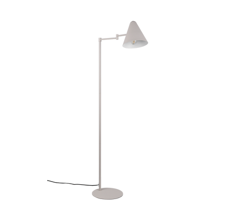 Lámpara de pie Trio Cosima LED gris cálido 2700K 126,5cm 463900176