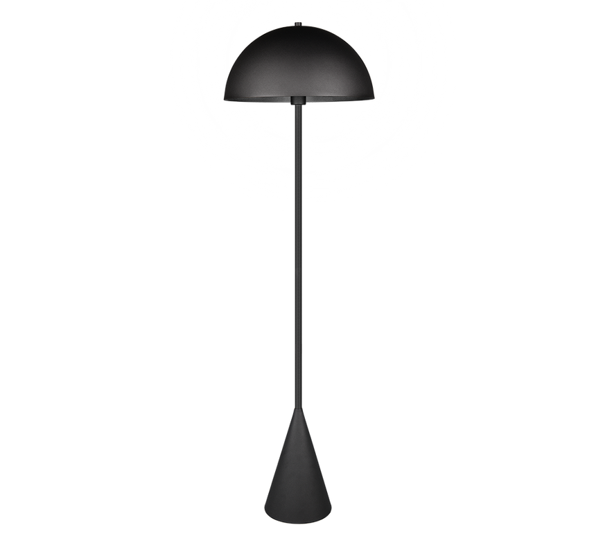 Lámpara de pie Trio Alfie negro mate 130cm 465000132 - vista 4