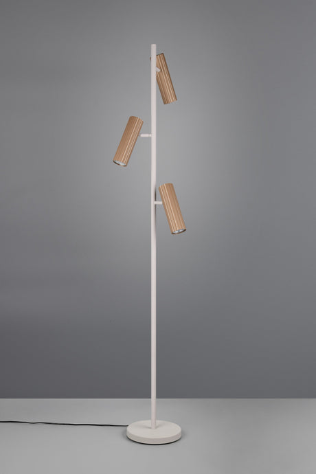 Lámpara de pie Soka Trio GU10 Ø37cm café — ref. 467700365 (2)