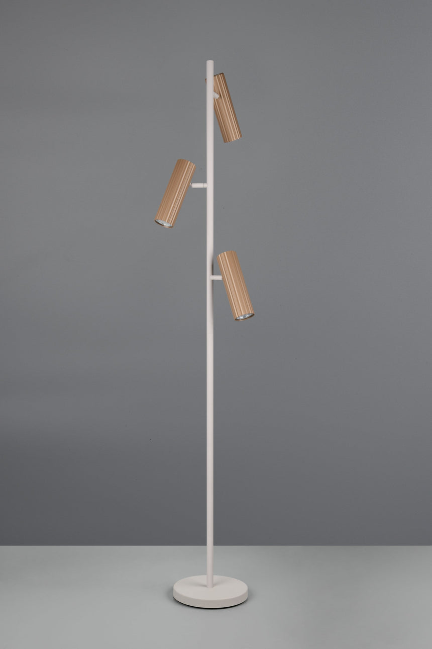 Lámpara de pie Soka Trio GU10 Ø37cm café — ref. 467700365 (4)