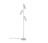 Lámpara de pie Trio Soka LED gris cálido 3000K 150cm 467700376