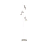Lámpara de pie Trio Soka LED gris cálido 3000K 150cm 467700376