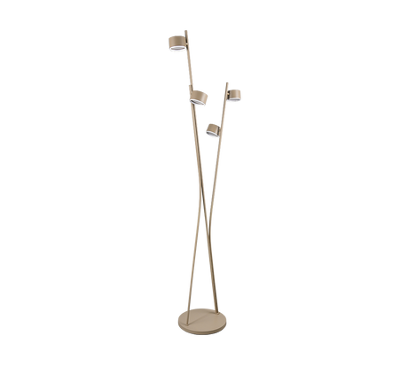 Lámpara de pie Trio Coda LED warm beige 2700K 180cm 469000443
