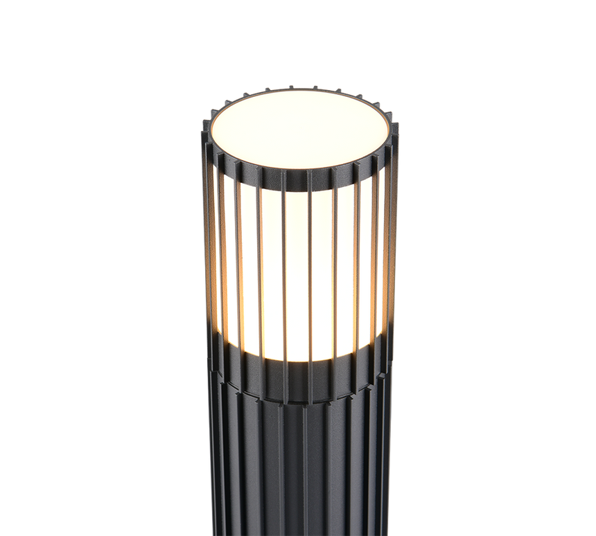 Baliza de exterior Trio Volga LED antracita 2700K IP54 100cm 469460142
