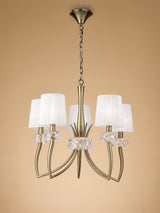 Lámpara de techo Loewe Mantra dorado 4731