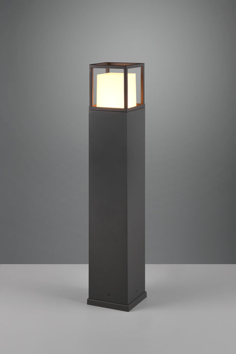Baliza de exterior Trio Witham LED antracita regulable IP54 80cm 477860142