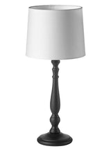Lámpara de sobremesa MDC Loira E27 negro IP20 482729804