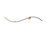 Lámpara aplique de pared Schuller Siloe LED negro y oro 3000K ambiente