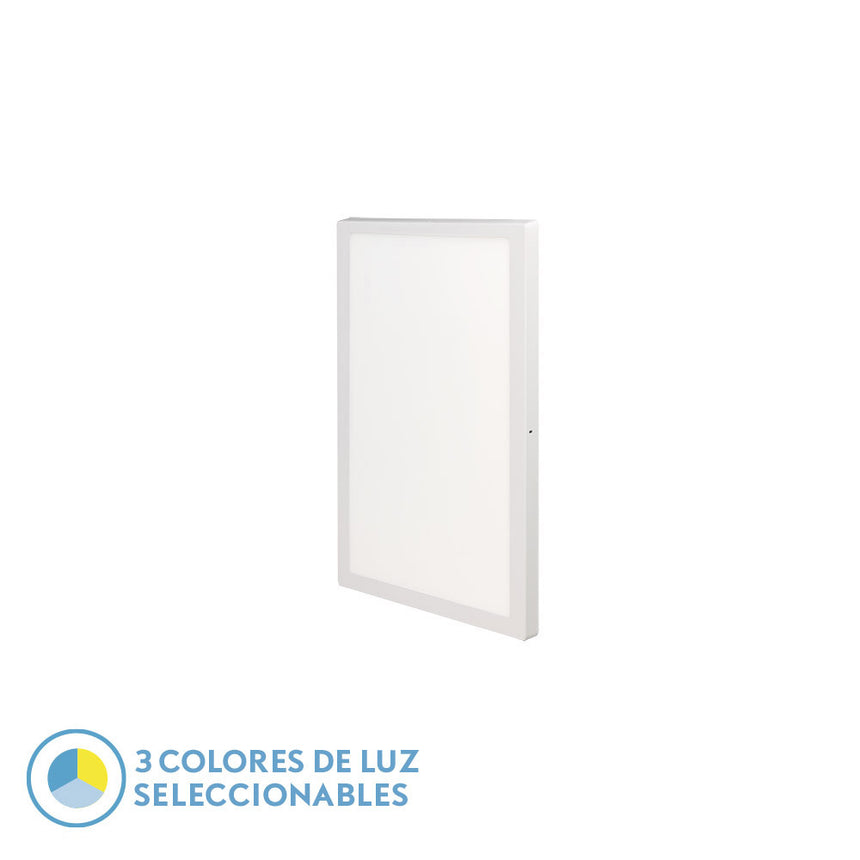 Panel LED YUPI Blanco CCT 60×30cm 40W 3600CCT
