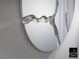Espejo Schuller Surcos pan de plata Ø100cm vista 3