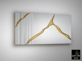 Espejo Schuller Surcos pan de oro 80x180cm vista 2
