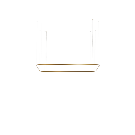 Lámpara de techo colgante LedsC4 Geometric Rectangle Mini 1600x1000mm grande RS6Y-00X9AZRUEF