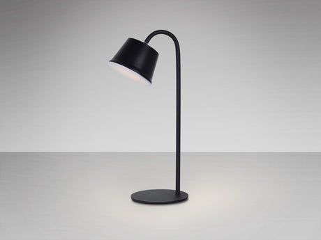 Lámpara de sobremesa Schuller Cuco LED negro 3000K exterior IP54 34cm vista 3