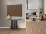 Consola Schuller Samara marrón y travertino 130x78cm vista 1