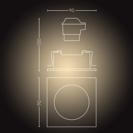 Philips Hue Empotrable Milliskin plata White Ambiance 5W 871951433858600 350lm - imagen 7
