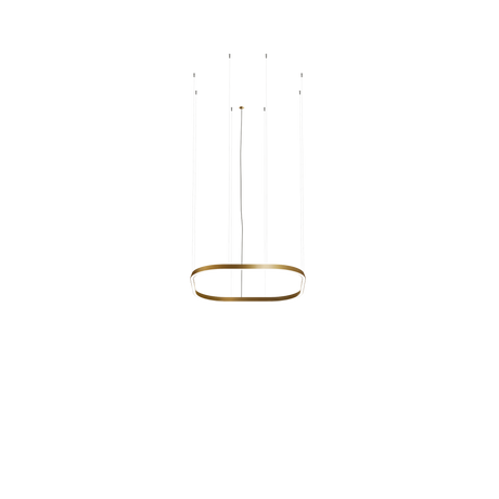 Lámpara de techo colgante LedsC4 Geometric Square Mini 1000x1000mm grande LED QS6Z-00X9AZRUEF