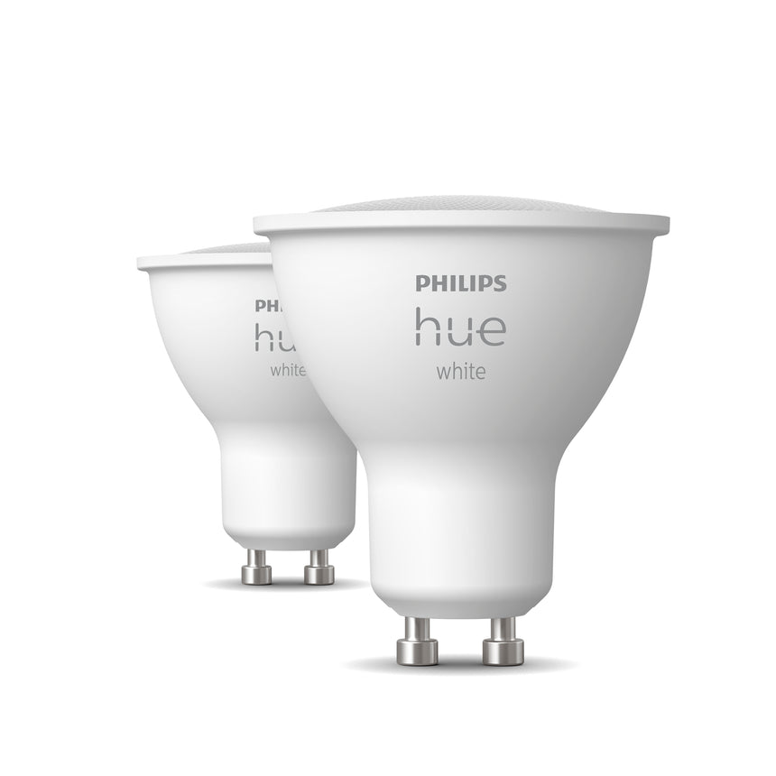 Philips Hue White Bombilla dicroica 2 luces White GU10 4,2W 400lm 8720169230231 - vista alternativa