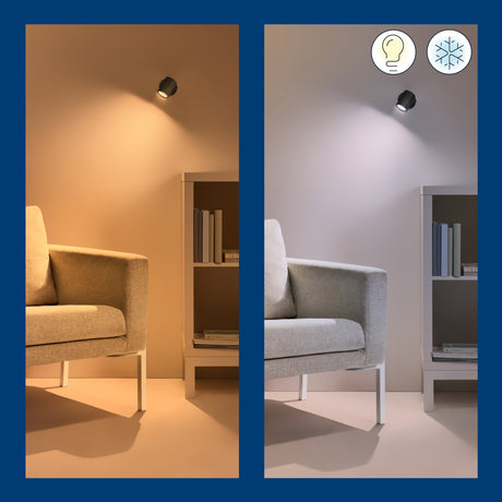 WiZ Foco Imageo Negro 5W 345lm 55181700 - imagen 7 | Philips