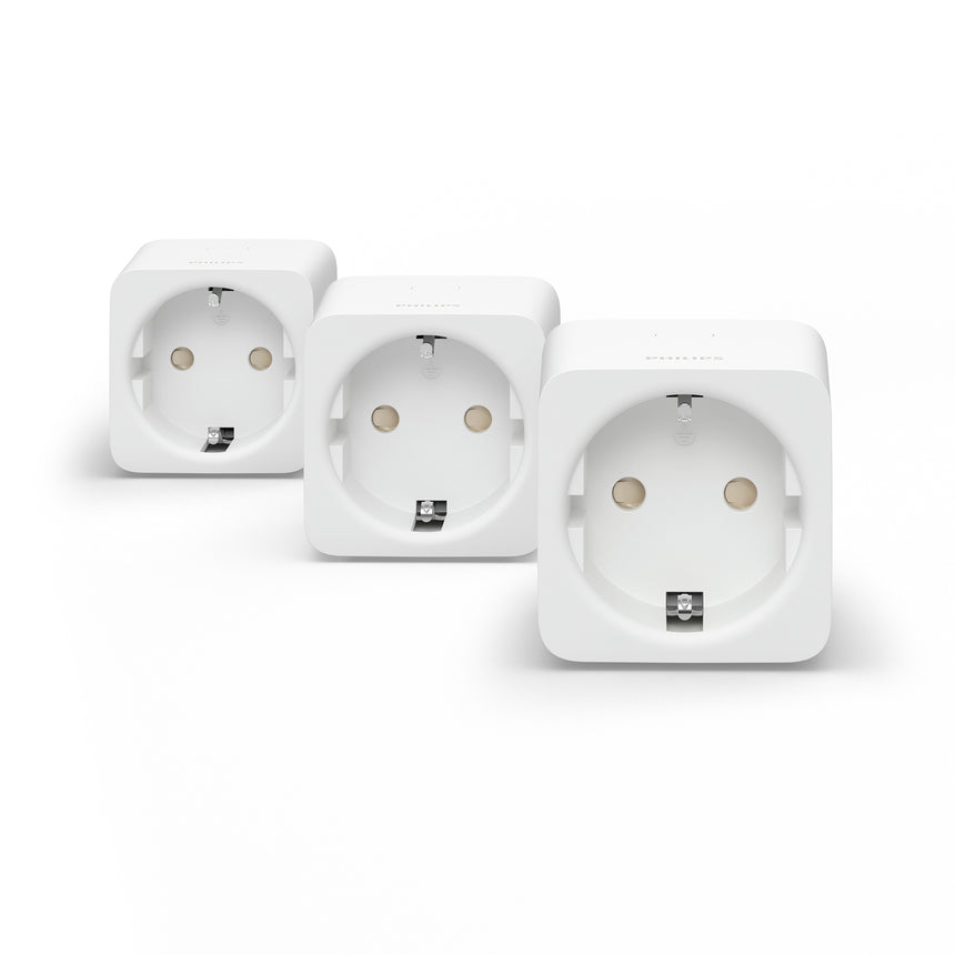 Philips Hue Enchufe inteligente slimme accessoire blanco 0W (3 uds) 87201