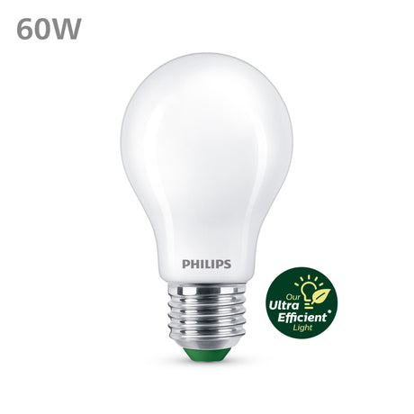 Bombilla de filamento Philips Classic mate A60 60W E27 4000K 840lm 777100 - vista alternativa
