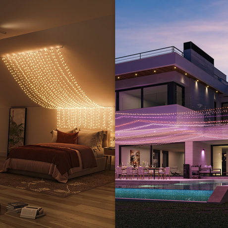 Philips Hue White and Color Ambiance Guirnalda festavia negro RGBW 28W IP54 120lm 8720169246867 - imagen 3