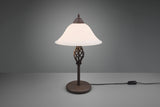 Lámpara de sobremesa Trio Rustica LED rusty 3000K 50cm 501000224