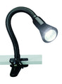 Plafón de techo Trio Flexo LED negro 3000K 8,2cm 5028010-02
