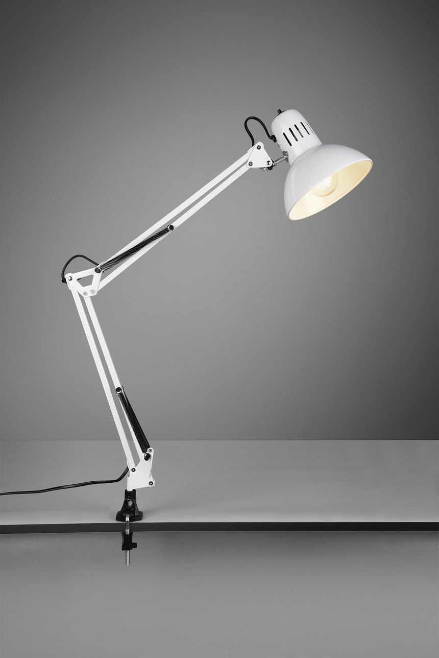 Plafón de techo Trio Tajo LED blanco 2700K Ø16,8cm 5029010-01