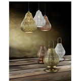 Trio Jasmin Lámpara colgante de metal cobre antiguo 303700162