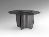 Mesa de comedor Schuller Night gris 75cm 503846