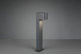 Baliza de exterior Trio Roya antracita IP44 50cm 5