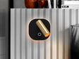Lámpara aplique de pared con luz de lectura Schuller Biblos LED dorado y negro CCT 504614