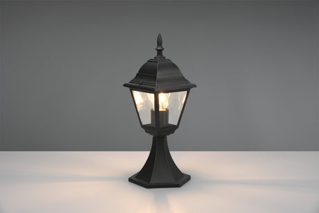 Baliza de exterior Trio Livenza LED negro mate 2700K IP44 39,5cm 505760132