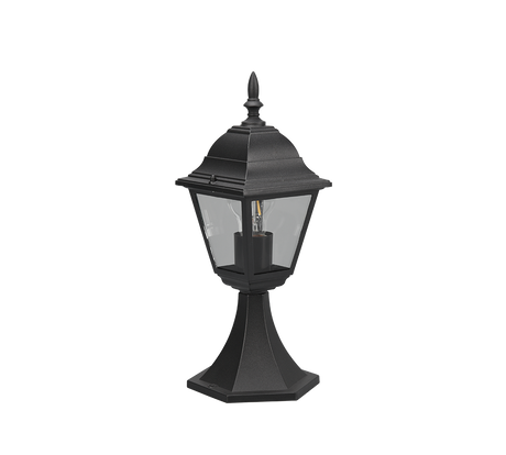 Baliza de exterior Trio Livenza LED negro mate 2700K IP44 39,5cm 505760132