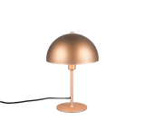 Lámpara de sobremesa Trio Nola marrón café 30,5cm 506200165